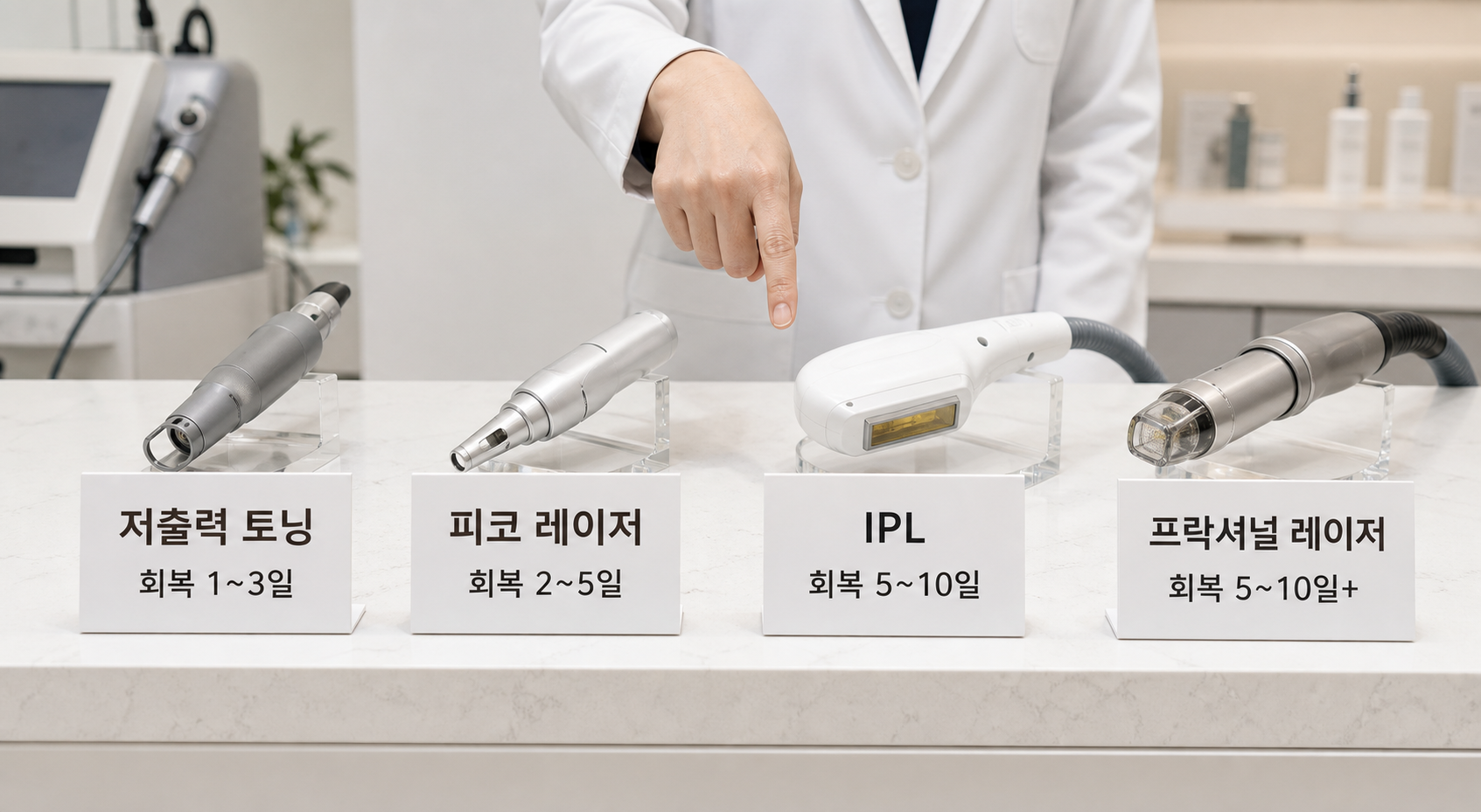 강남 기미 레이저 회복 기간, 종류별 차이와 관리 기준